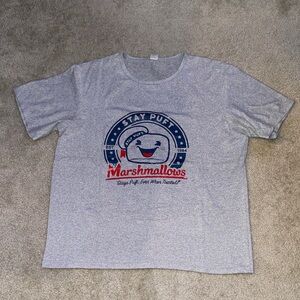 Stay Puft Marshmallows Gray T-Shirt - Never Worn!